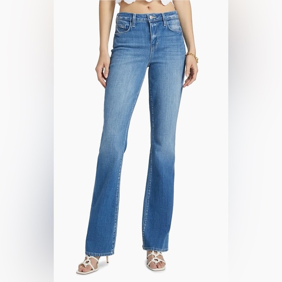 NWT L’Agence Selma High-Rise Sleek Baby Bootcut Jeans...